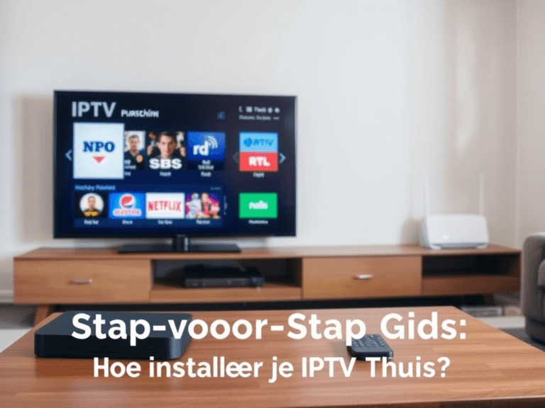 Stap-voor-Stap Gids: Hoe Installeer Je IPTV Thuis?